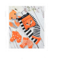 Hot sales Non Skid fox pattern bebe walk knee high baby socks